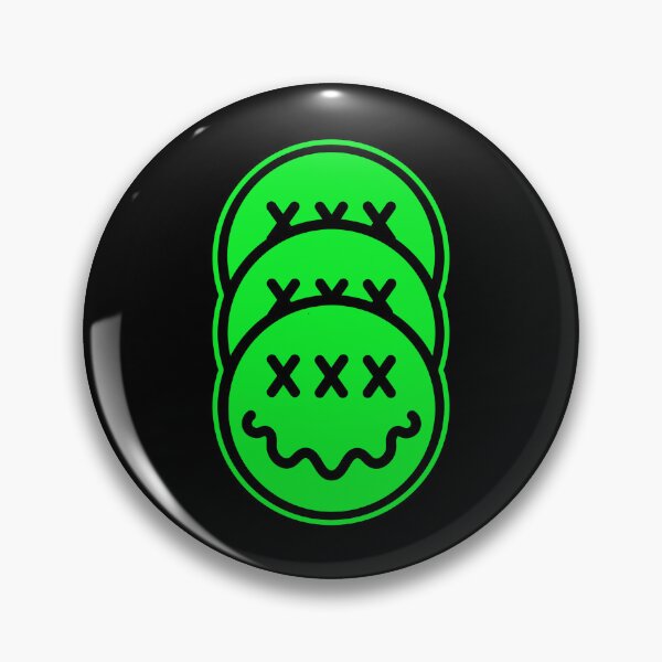 Item preview, Minimal Green Acid Face designed and sold by DaFkApparel.