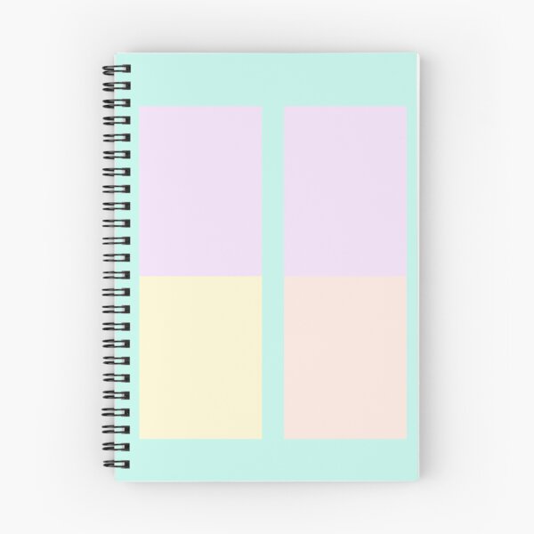 Item preview, SimpleAquaYellowPeachRetroPastelColorblock designed and sold by India2022.
