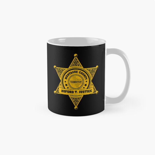 Item preview, Insignia del Sheriff de Justicia de Buford T. designed and sold by DesignerHumil.