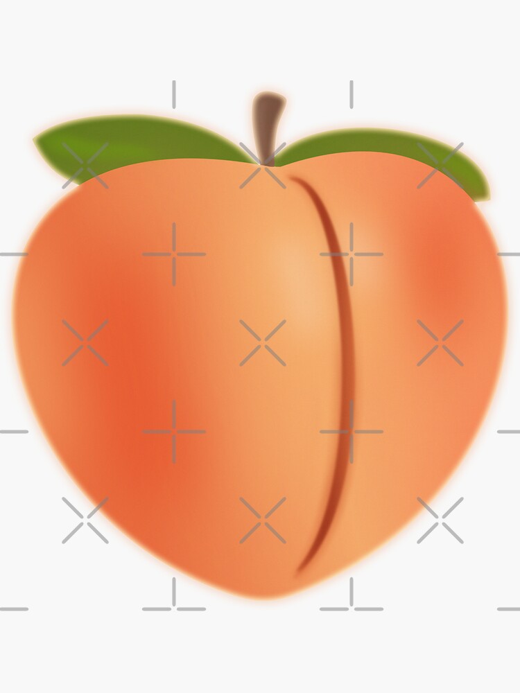 Peach Emoji | Sticker
