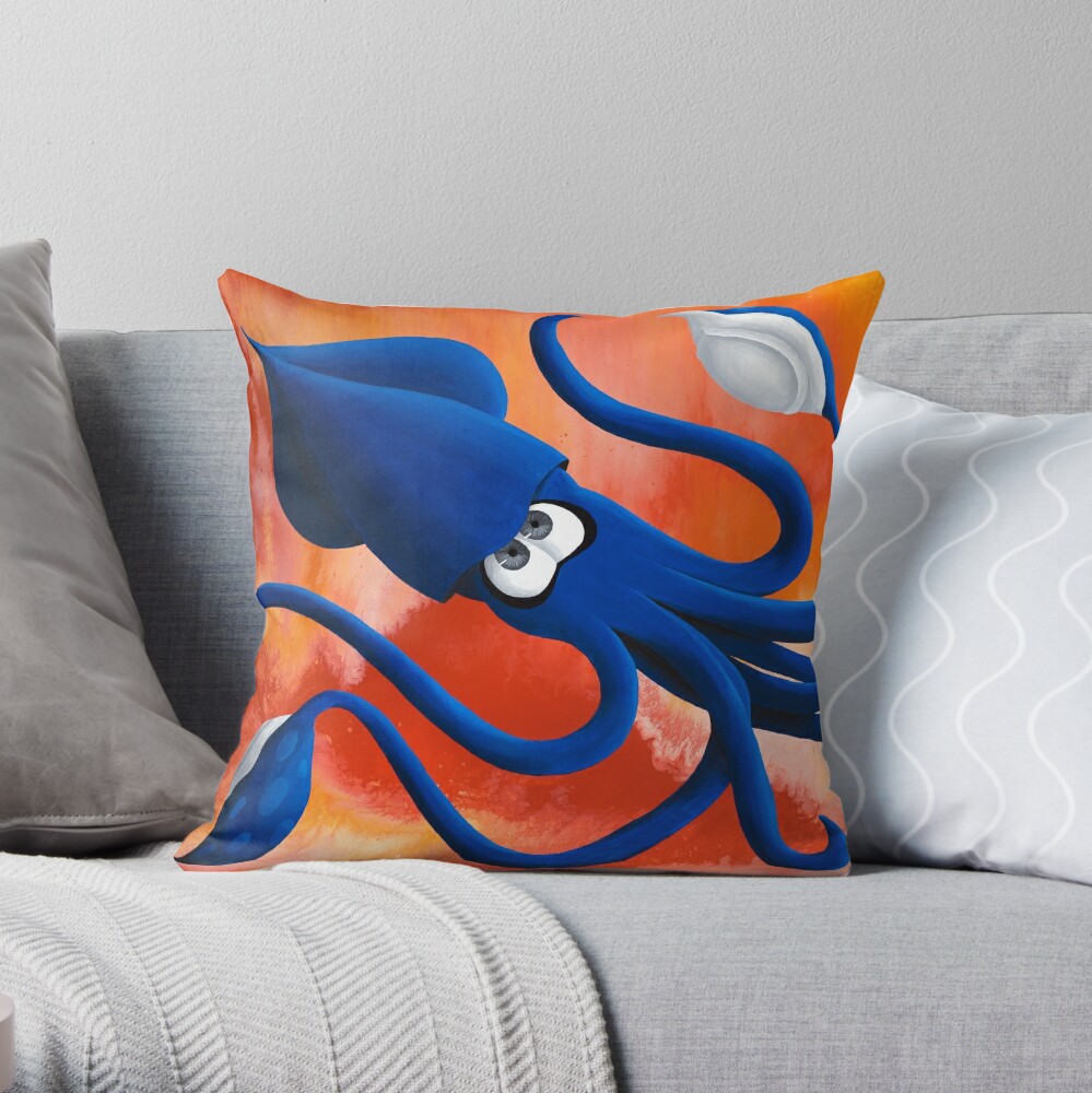 8ft squid pillow