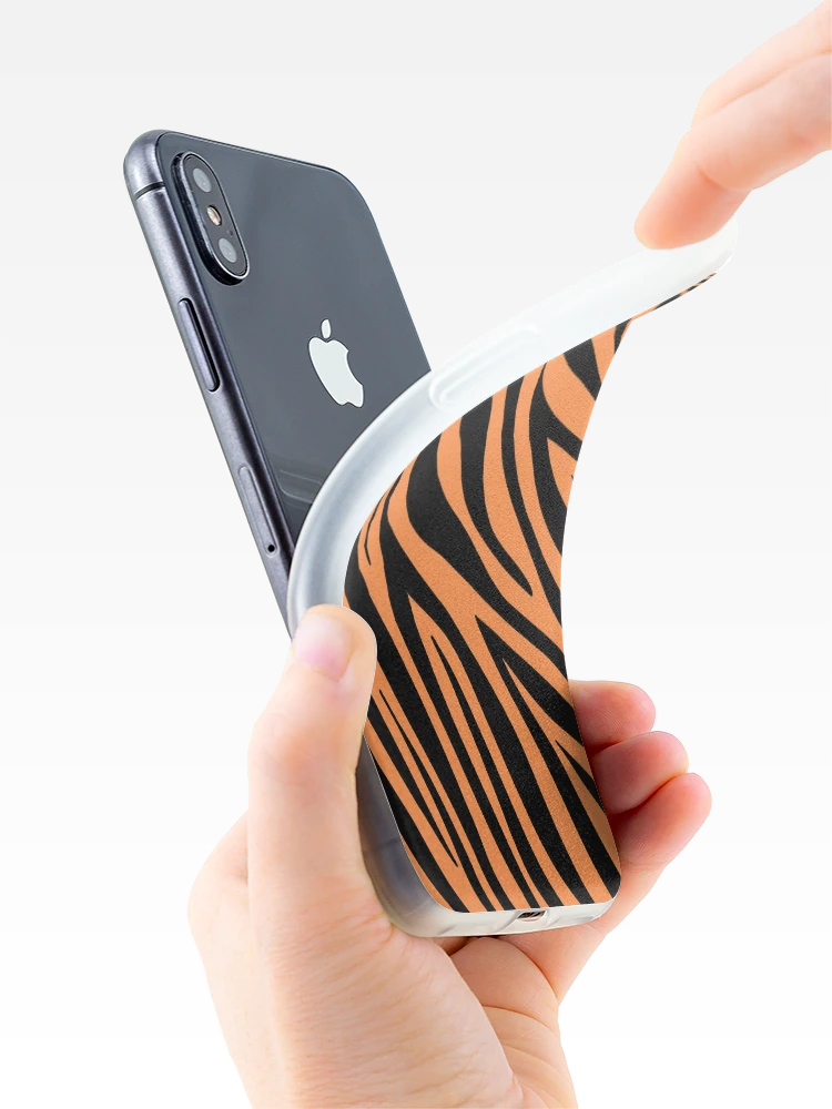 Thumbnail 4 of 5, iPhone Case, Tiger Stripes designed and sold by InfinityPattern.
