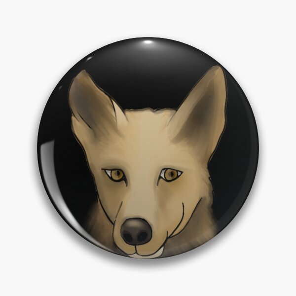 Item preview, Dingo face in the dark designed and sold by EurekaRoad.