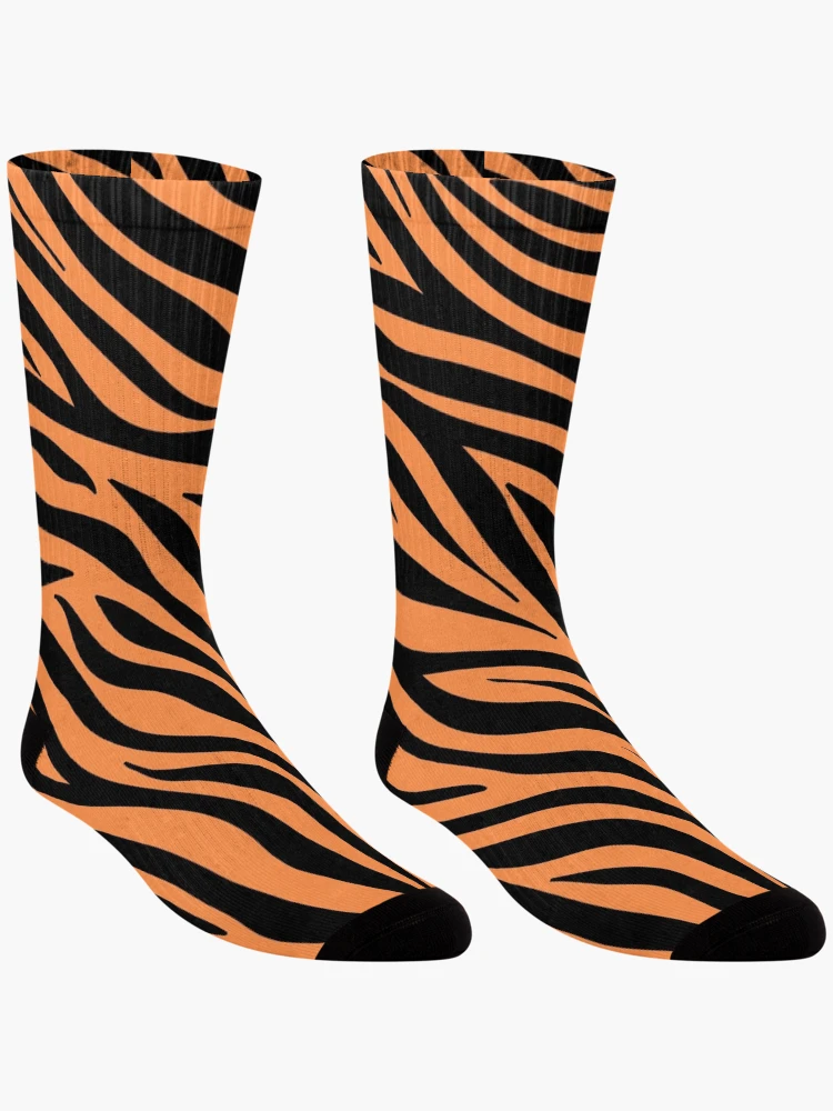 Thumbnail 3 of 5, Socks, Tiger Stripes designed and sold by InfinityPattern.