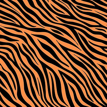 Artwork thumbnail, Tiger Stripes by InfinityPattern