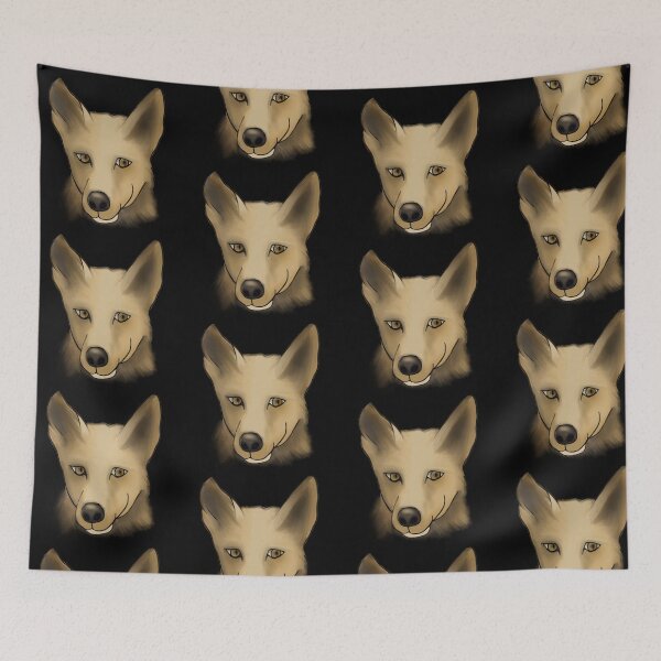 Item preview, Dingo face in the dark designed and sold by EurekaRoad.