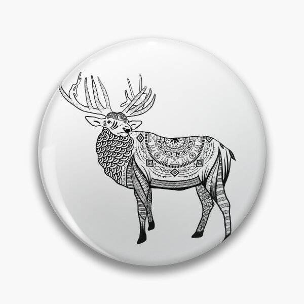 Item preview, Elk Spirit Animal designed and sold by LucyGraphics.