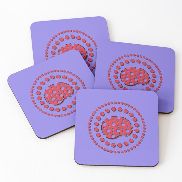 Item preview, Red and Purple Holey thiCC Butt Logo designed and sold by thicc216.