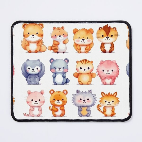 Item preview, Animal cartoon characters designed and sold by MiraCleAI.