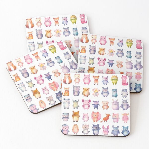 Item preview, Animal cartoon characters designed and sold by MiraCleAI.