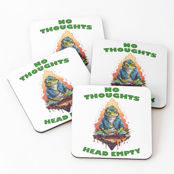Item preview, No thoughts head empty designed and sold by UltimateWorld.
