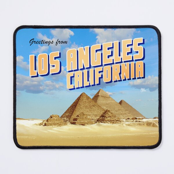 Artikelvorschau, Gag Reisegruß Ägypten Los Angeles entworfen und verkauft von Pava Orava.