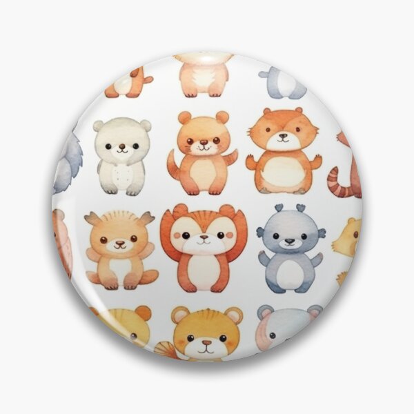 Item preview, Animal cartoon characters designed and sold by MiraCleAI.