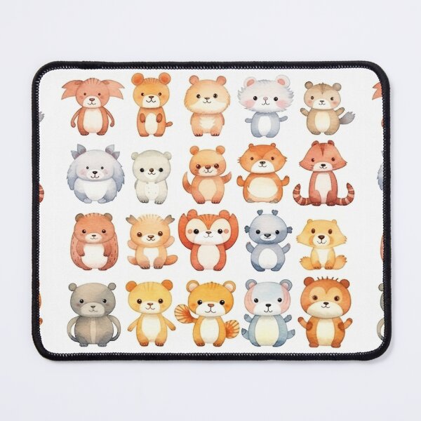 Item preview, Animal cartoon characters designed and sold by MiraCleAI.