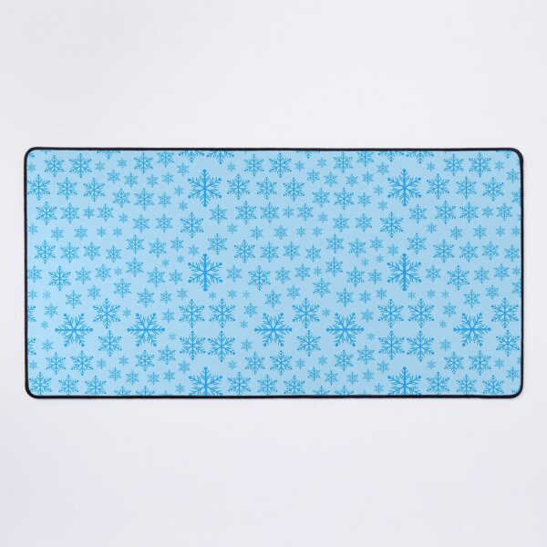 Item preview, blue color snowflakes sparkly pattern for girls designed and sold by ArtisticAblaze.
