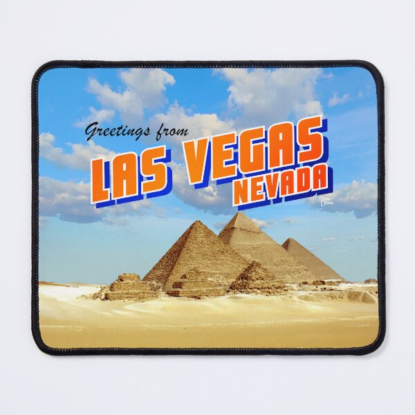 Artikelvorschau, Gag Reisegruß Ägypten Las Vegas entworfen und verkauft von Pava Orava.