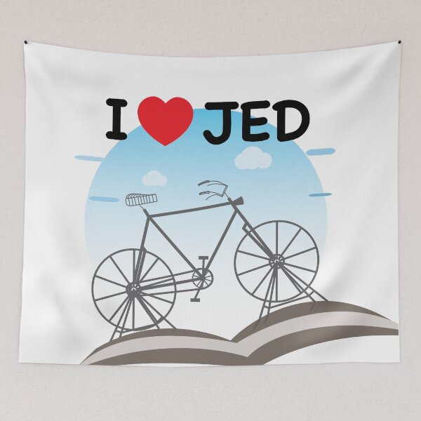 Item preview, Jeddah cycle round about - I love Jeddah designed and sold by Peppermint003.
