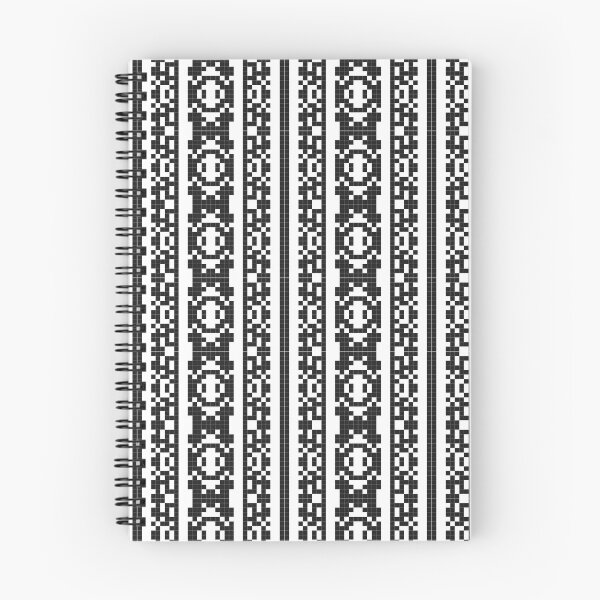 Item preview, Binary pattern - black and white  designed and sold by Hulya Yucel Designs.