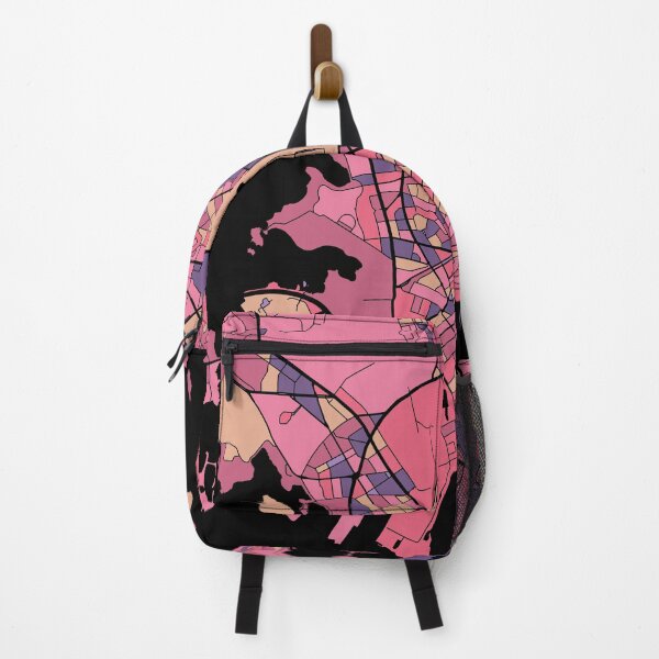 Item preview, Helsinki Map Pattern in Purple & Pink designed and sold by PatternMaps.
