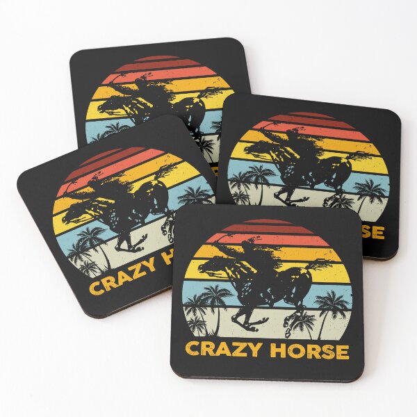 Item preview, Crazy Horse Vintage Retro Neil Gift Fan designed and sold by ZoesGreen.