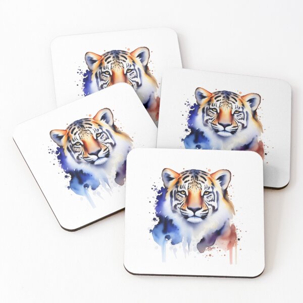 Item preview, Color tiger designed and sold by PrintablePalace.