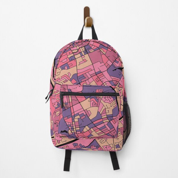 Item preview, Kitchener Map Pattern in Purple & Pink designed and sold by PatternMaps.