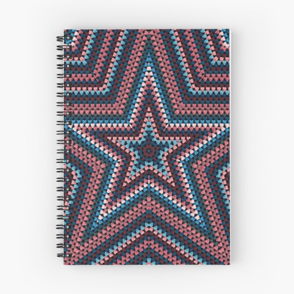 Aperçu de l'œuvre étoile, tricot, mosaïque, coloré, drapeau, design central, ethnique, noir, USA, drapeau créée et vendue par mintdiamond21.