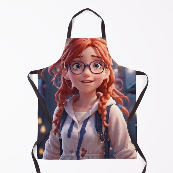 Item preview, 3D Red harPigtail College Girl CG designed and sold by PCGDrawing.