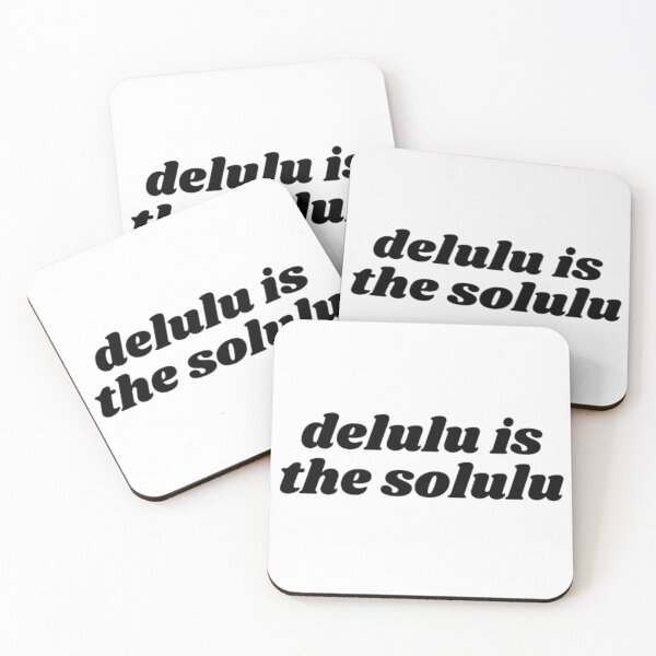 Item preview, delulu is the solulu  designed and sold by TinyGlow.