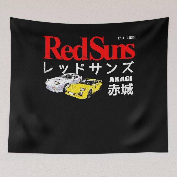 Item preview, Initial D - Akagi RedSuns designed and sold by KoleCastillo.