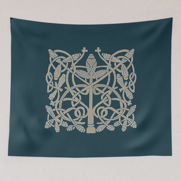 Item preview, Celtic Tree Vines Leaves designed and sold by Donnahuntriss.