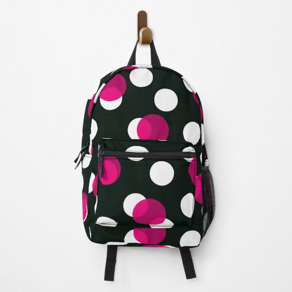 Item preview, Pink Black Polka Dots designed and sold by PatternTitan.