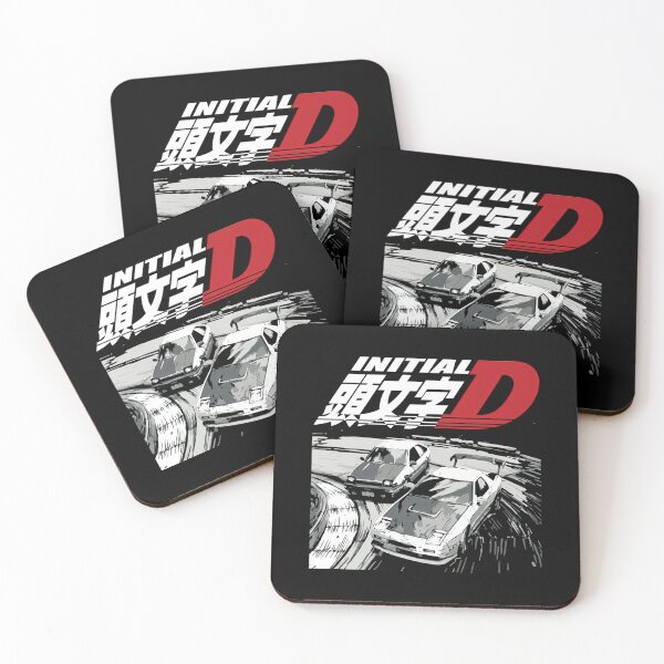 Item preview, Initial D - Drift Racing  tandems Toyota Corolla AE86 Sprinter Trueno vs FC rx-7 designed and sold by KoleCastillo.