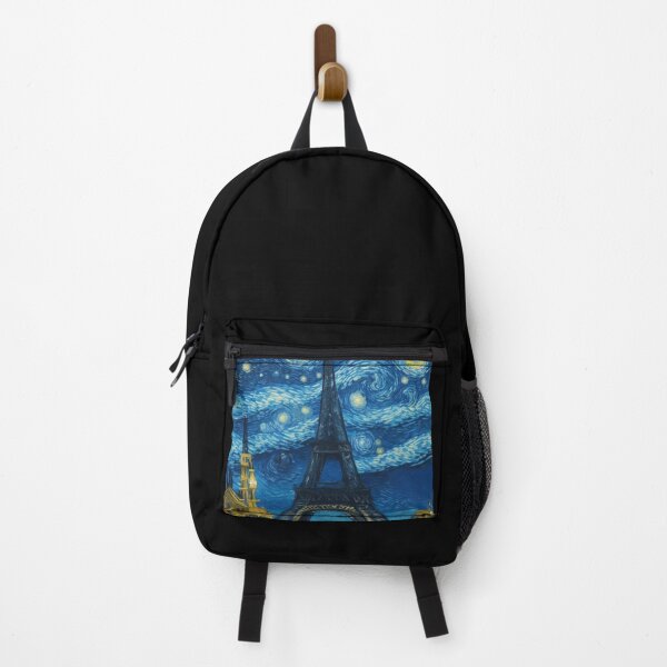 Item preview, Starry night in Paris Van Gogh Starry Night Eiffel Tower designed and sold by Vangoholic.