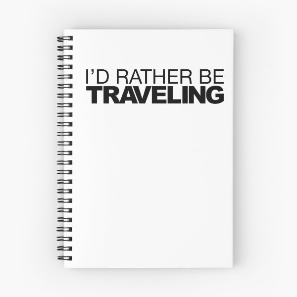 Item preview, Id rather be Traveling designed and sold by LudlumDesign.