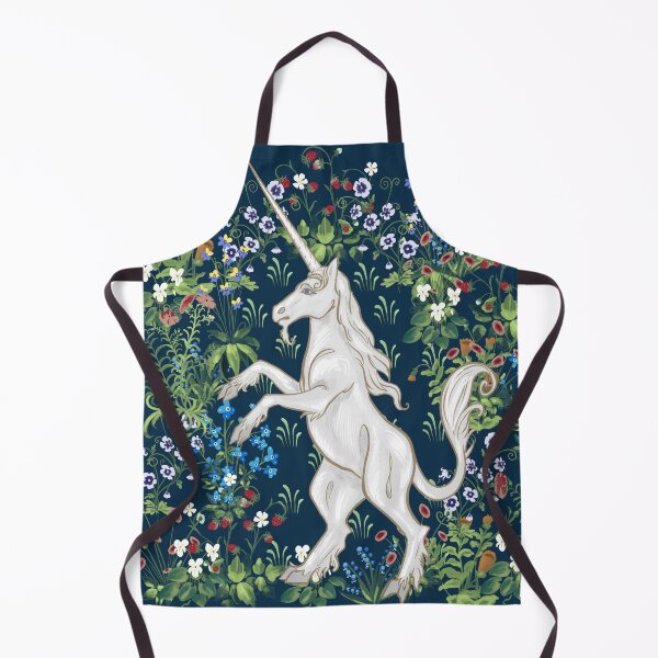 Item preview, The Unicorn (blue) designed and sold by stephpotterart.