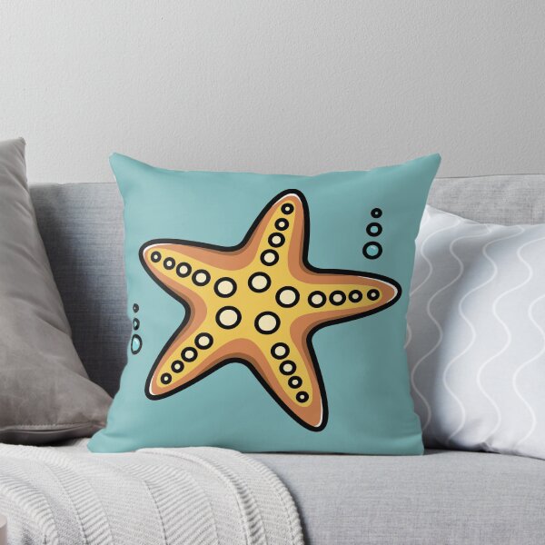 Item preview, Cute starfish icon cartoon illustration designed and sold by cubbone.