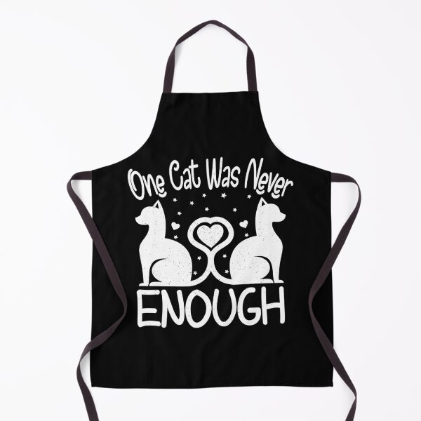 Item preview, One Cat Was Never Enough Funny cat Quote designed and sold by YAHIA-14.