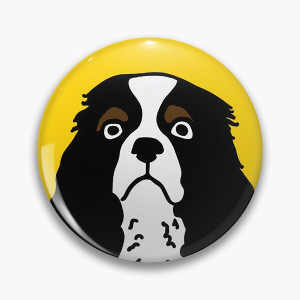 Item preview, Tri Colour King Charles Cavalier Spaniel Art designed and sold by FunnehGacha.
