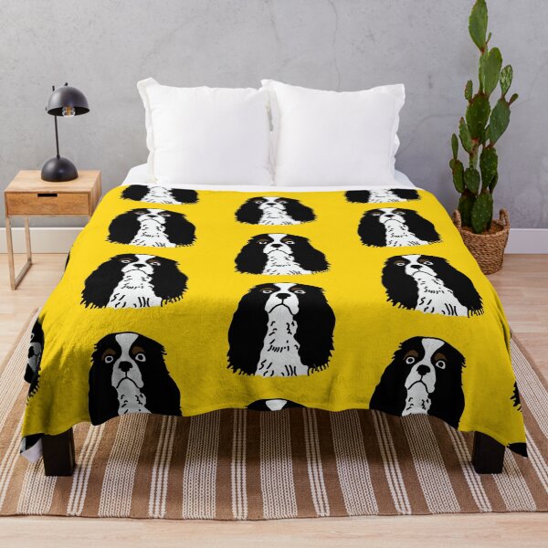 Item preview, Tri Colour King Charles Cavalier Spaniel Art designed and sold by FunnehGacha.