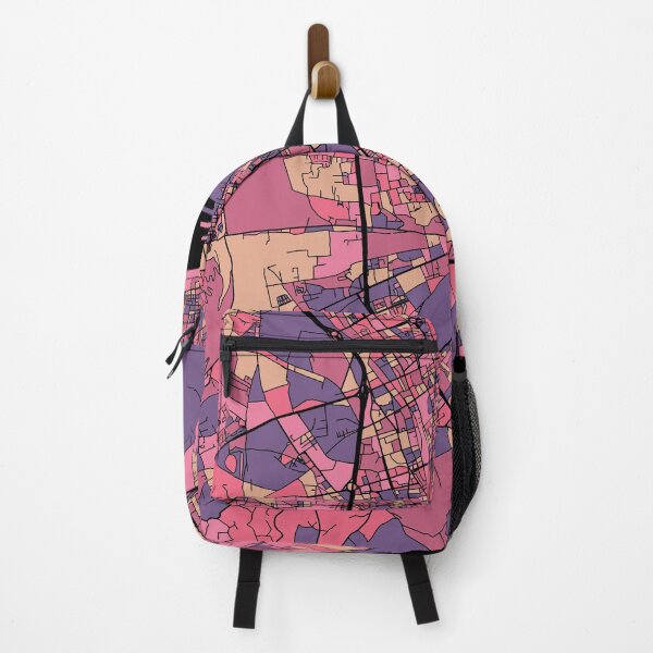 Item preview, Palermo Map Pattern in Purple & Pink designed and sold by PatternMaps.