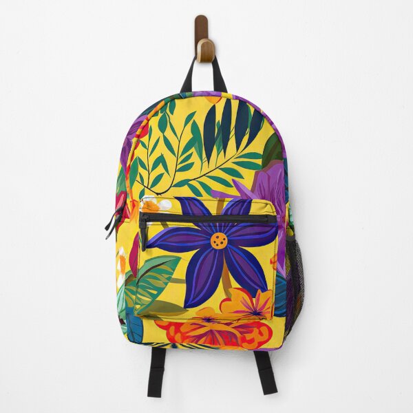 Item preview, A fun & colourful Caribbean Art Style Pattern Yellow designed and sold by azbondi.
