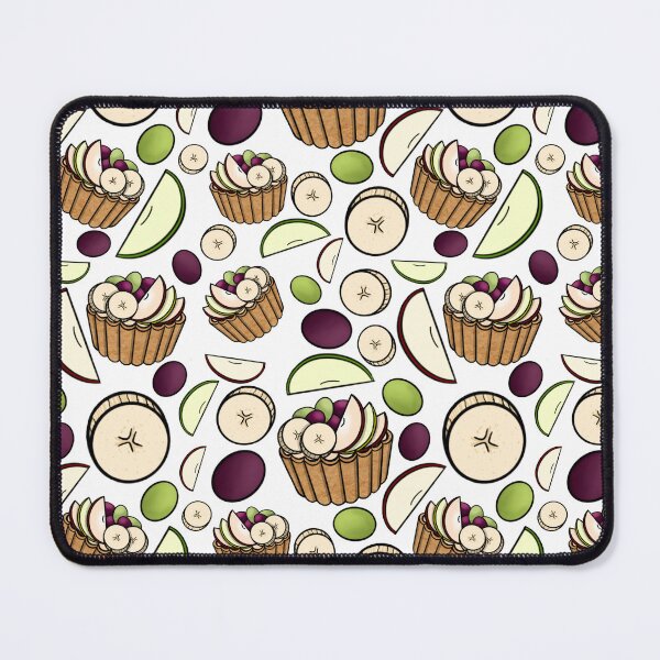 Item preview, Fruit Salad Tart Pattern (White) designed and sold by honeybeepaper.