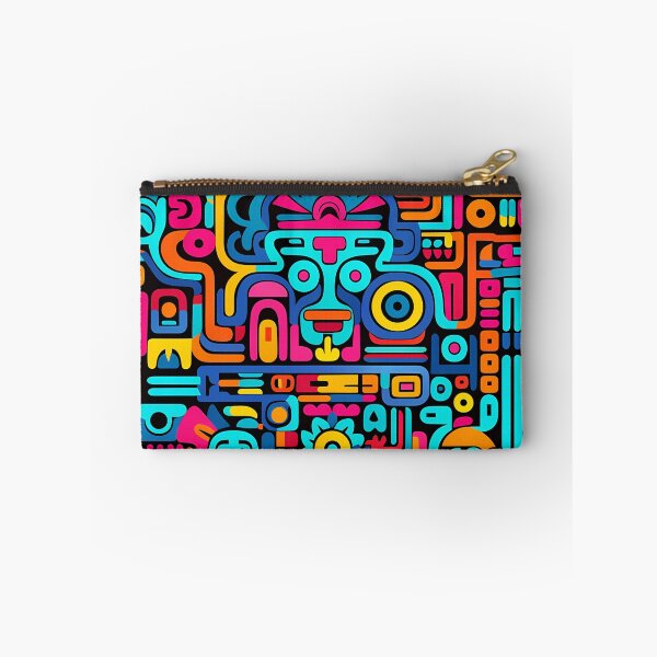Item preview, "Colorful Maya Patterns in Pop Art Style" designed and sold by Art-Vortex-fr.