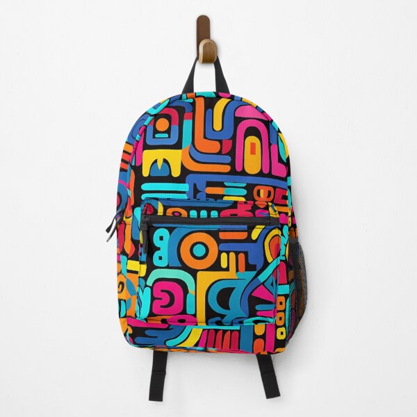 Item preview, "Colorful Maya Patterns in Pop Art Style" designed and sold by Art-Vortex-fr.