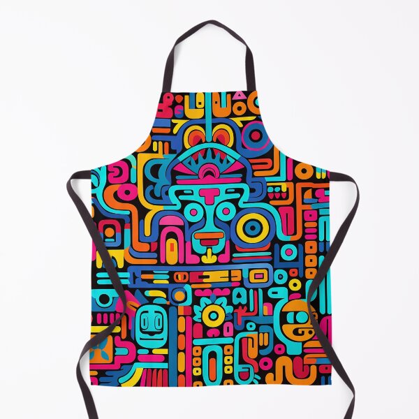 Item preview, "Colorful Maya Patterns in Pop Art Style" designed and sold by Art-Vortex-fr.