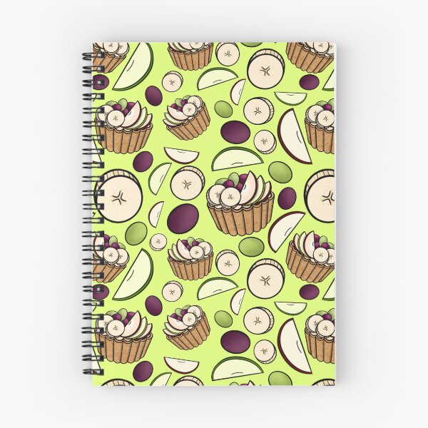 Item preview, Fruit Salad Tart Pattern (Light Green) designed and sold by honeybeepaper.