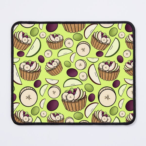 Item preview, Fruit Salad Tart Pattern (Light Green) designed and sold by honeybeepaper.