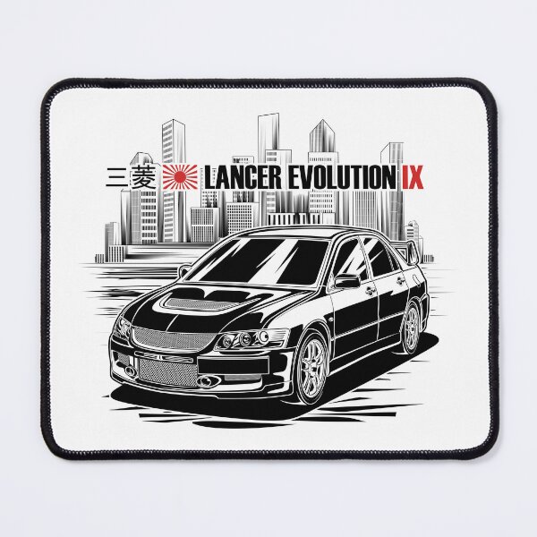 Item preview, Lancer Evolution IX - Black Print designed and sold by RAS-77.