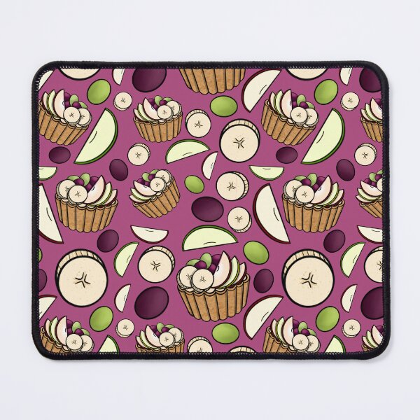 Item preview, Fruit Salad Tart Pattern (Red Violet) designed and sold by honeybeepaper.
